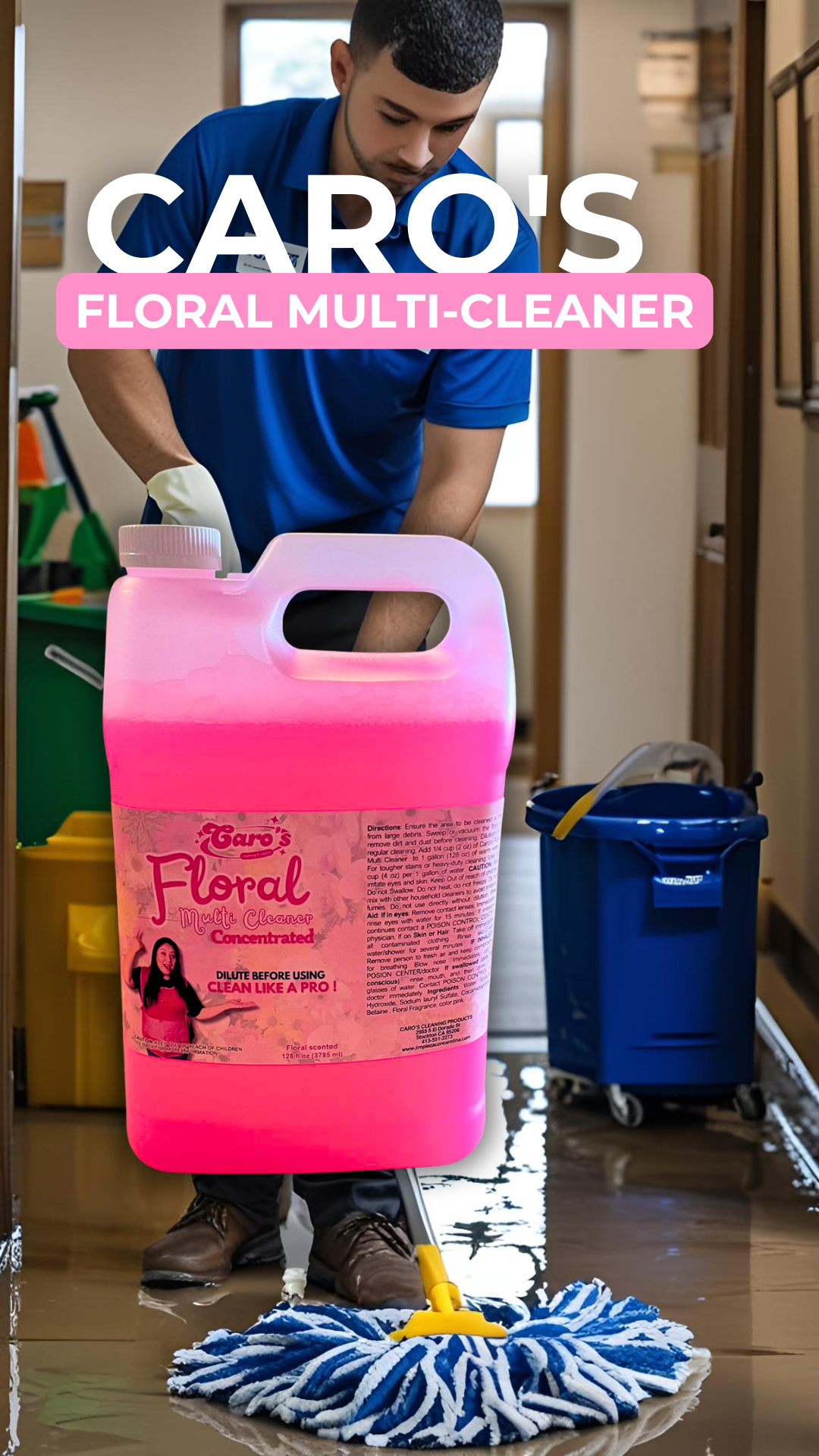 Technician performing deep carpet cleaning in a Stockton living room Janitorial and residential services, before and after photos cape booking system serranos cleaning services